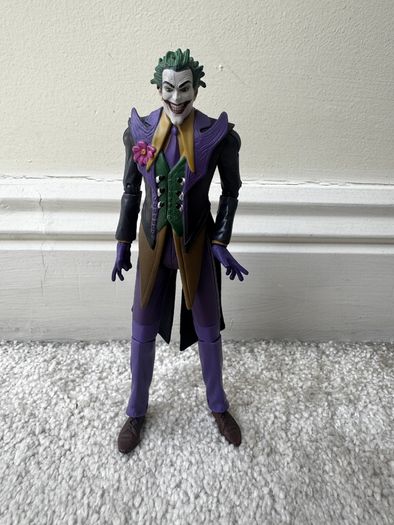 Mattel 2013 DC Comics Unlimited Injustice The Joker Action Figure approx. 17 cm. Used Please see pictures