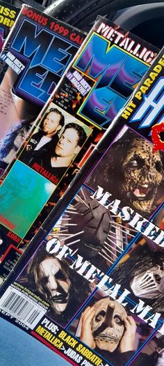 music magazines..metal edge