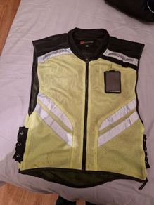 motorbike hi vis vest large