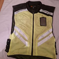 motorbike hi vis vest large