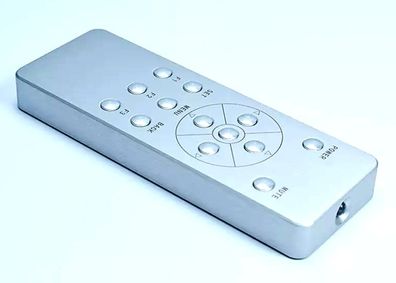 NEW Short Style Aluminum Alloy Infrared Learning Universal Remote Control For Audio TV DVD Decoder Audiophile Amplifier