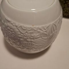 White Sugar bowl