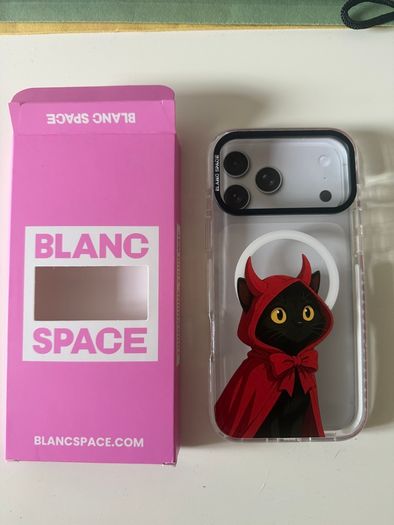 MagSafe Impact Case iPhone 17 Pro Max Blanc Space