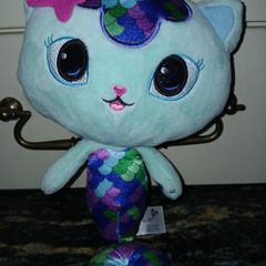 Gabbys dollhouse plush MerCat soft toy