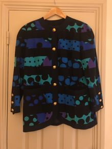 Yazz vintage 100% silk jacket PRiCE DROP