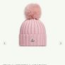 MONCLER wool beanie with Pom Pom Image 8