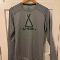 Rare Patagonia Live Simply Capiliene Running Top