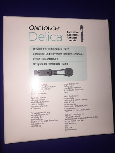 One touch lancets