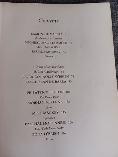 Donncha O Dulaing / Voices of Ireland/ 1984