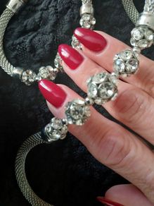 Necklace and matching bracelet