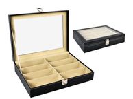 main image for ad Sunglass Organizer PU leather 8 Slots