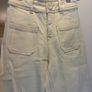 Leigh Tucker Willow Girls Cream/Lemon Wide Leg Jeans (7-8 Years) Image 4