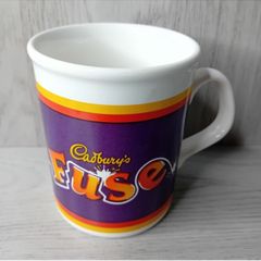 Cadbury Fuse Mug - Rare Retro Vintage Cup Tea Coffee Kiln Craft