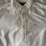 Tommy Hilfiger Cream yellow Oxford Shirt  L Image 2