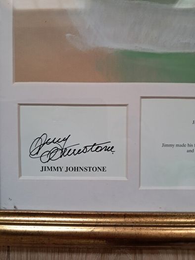 Celtic FC - Jimmy 'Jinky' Johnstone Framed Portrait