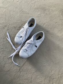 Ralph Lauren White Trainers