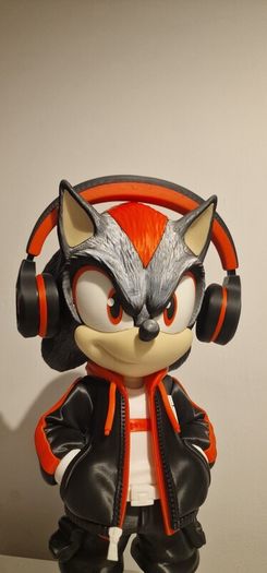 Shadow the Hedgehog Urban Vibes - 3D Fan Art Print (46cm)