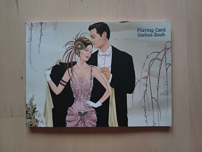 Playing Cards, Dice & Book Set Tin Box NEW