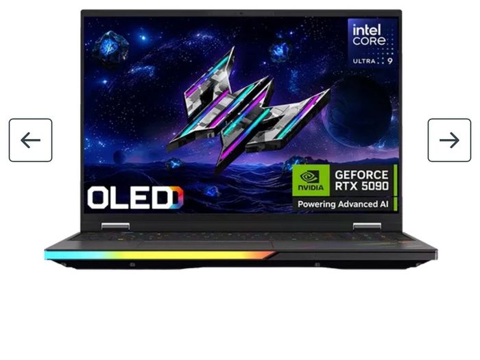 ACER Predator Helios 16 AI 16" Gaming Laptop - Intel Core Ultra 9, RTX 5090, 1 TB SSD