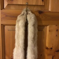 Vintage Double Mink Fur Stole/Scarf/Wrap Excellent Condition