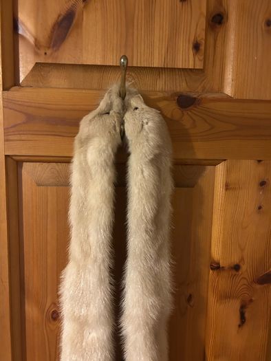 Vintage Double Mink Fur Stole/Scarf/Wrap Excellent Condition