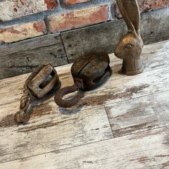 vintage pulley