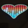 Age 8/9 Years - The HEART LIGHTS UP - A Flash Wear Tee Shirt - Super Fun to be Had - The Heart on Front Lights up Based on Sound - Read Ad for Details - E Image 5