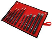 Neilsen 12pc Heavy Duty Punch & Chisel Set Cold Chisels Centre PIN Taper Punches