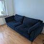 Beautiful Two-Seater Navy Suite Image 2