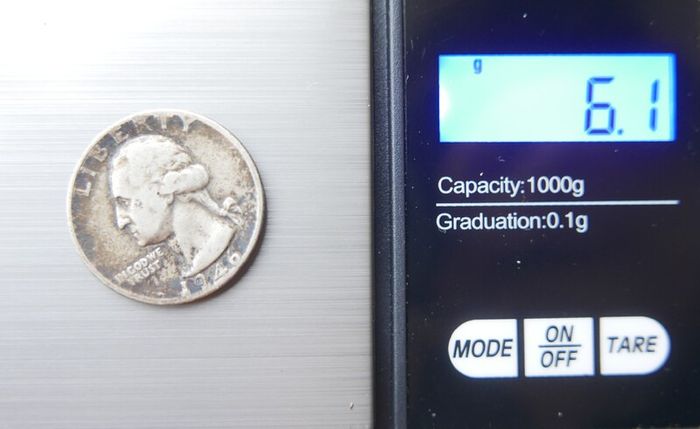 1946 US Washington Quarter Silver Coin