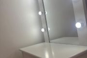 Dressing table vanity hollywood mirror with stool