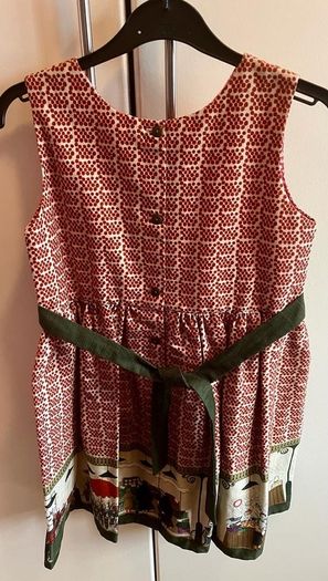 Poppy Designer Dress age 7-8 NEW