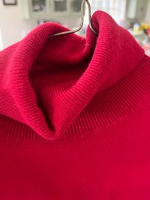 Kaffe Red Turtleneck