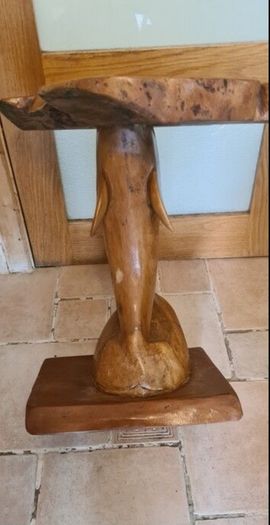Wood Carved Table