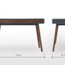 MADE Edelweiss Desk_Walnut & Grey_Excellent Condition Image 5