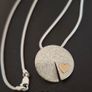 Silver & Gold Pendant Image 2