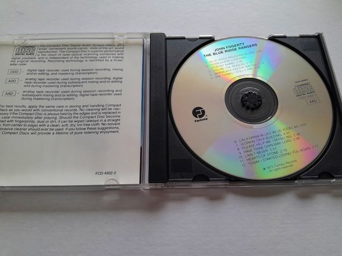 John Fogerty "The Blue Ridge Rangers" CD