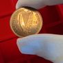 1928 Proof Irish Penny Beautiful Toning Image 3