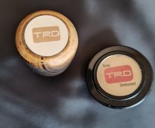Genuine Toyota TRD Horn Button & Shift Knob Set