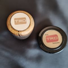 Genuine Toyota TRD Horn Button & Shift Knob Set