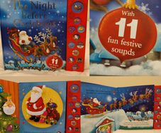 The Night Before Christmas Sounds Book Hardback