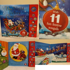 The Night Before Christmas Sounds Book Hardback