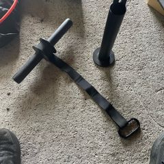 Wrist roller & weight peg