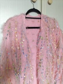 Stunning Bobbly Pink Cardigan