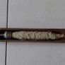 Antique wooden weaving boat shuttle Image 3