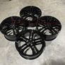 19" Inch SQ8 Audi style wheels A3 A4 A6 Golf Caddy Van Seat Leon Skoda 5x112 Image 4
