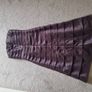 Brown tiered formal dress Image 3