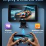 Wireless Carplay Screen Portable Car Stereo Android Auto Screen, Rimoody 7 Inch Touch Screen Portable Car play Bluetooth FM Transmitter Mirror Link Voice control AUX Cable Image 3