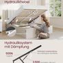 Double Bed Hydraulic Lift System  Ottoman Storage Image 4