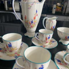 Royal Doulton  coffee set 1938 Art Deco
